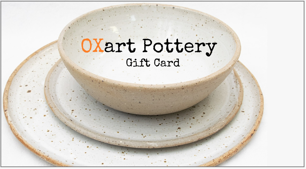 Pottery Gift Card, Electronic Gift Card, Pottery Gift Certificate, Ocean selling Pottery, Anniversary Gift, Wedding Gift, Christmas Gift